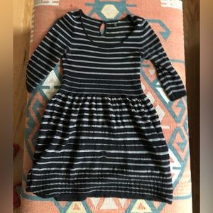 ANTHROPOLOGIE knit sweater dress L